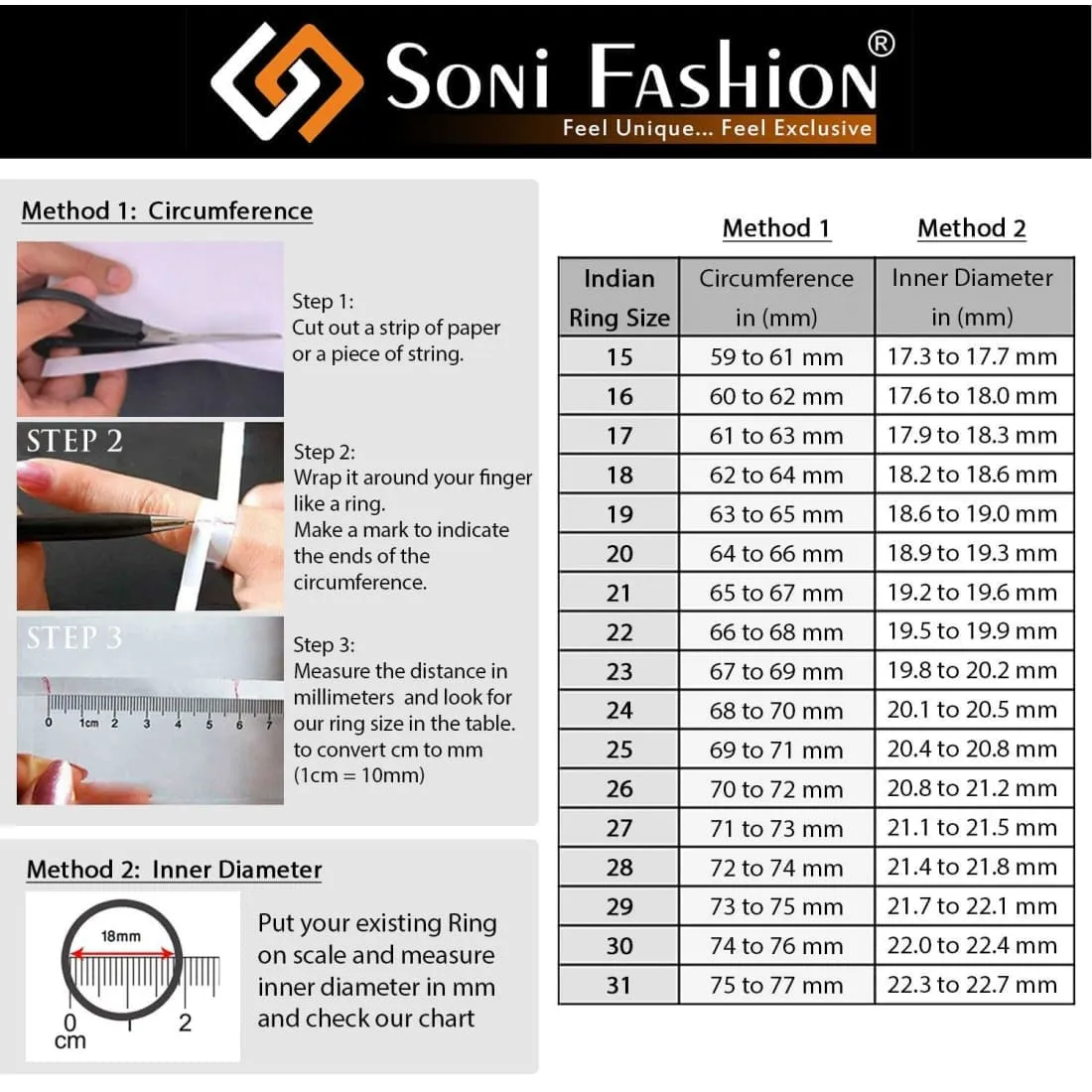 1 Gram Gold Forming Black Stone Chic Design Superior Quality Ring - Style B065