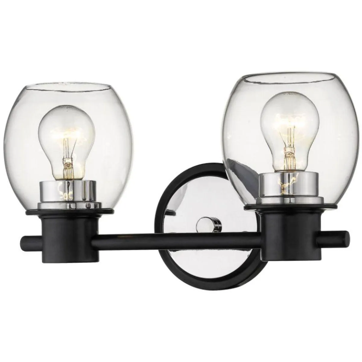 14 in. Vanity Light Black Finish