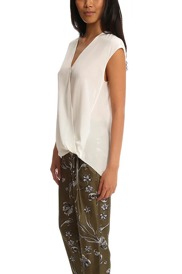 3.1 Phillip Lim Soft Draped Sleeveless Blouse