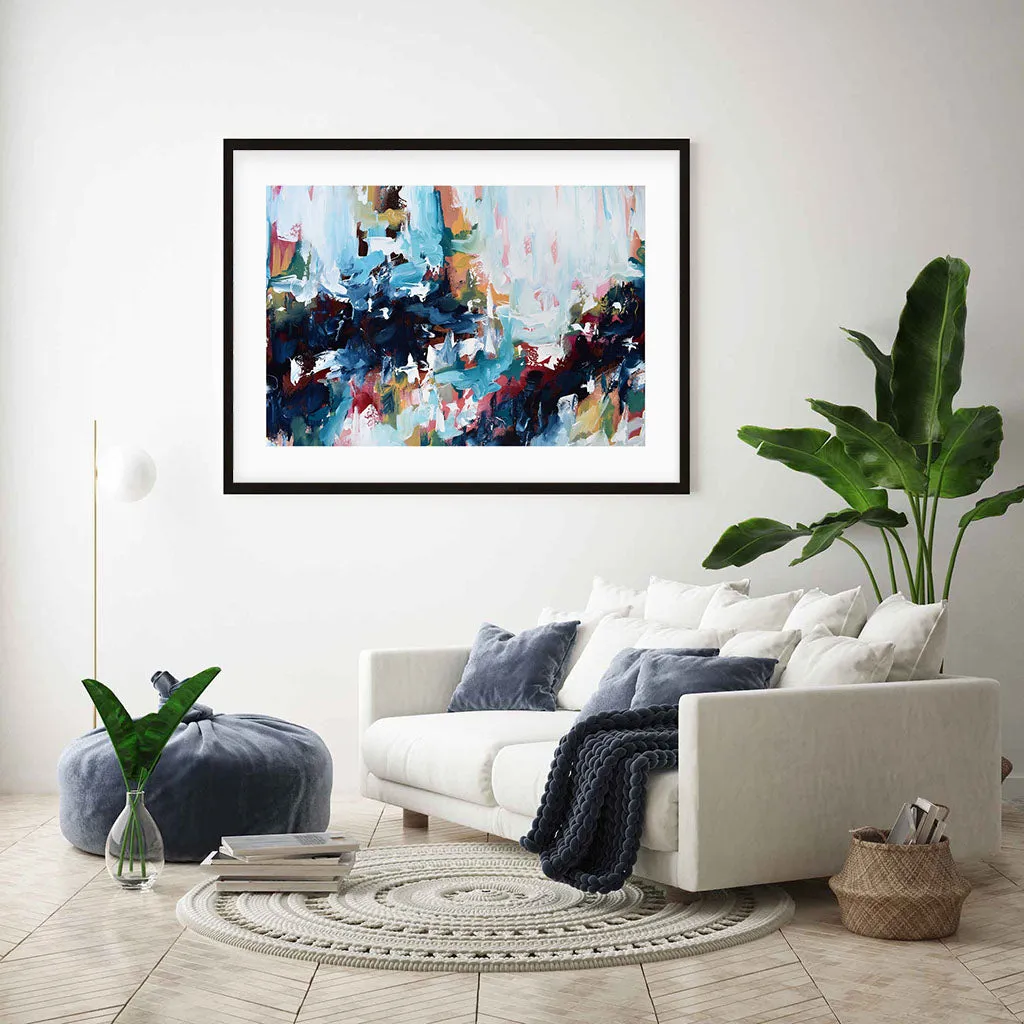 Abstract 378 Framed Art