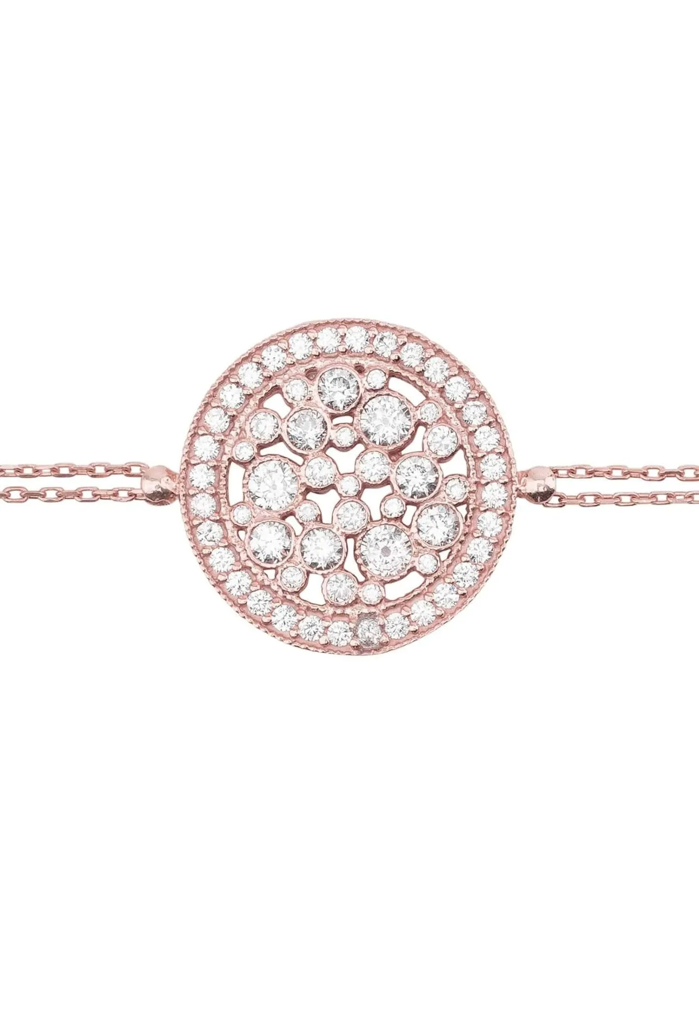 Arabian Nights Bracelet White Rosegold