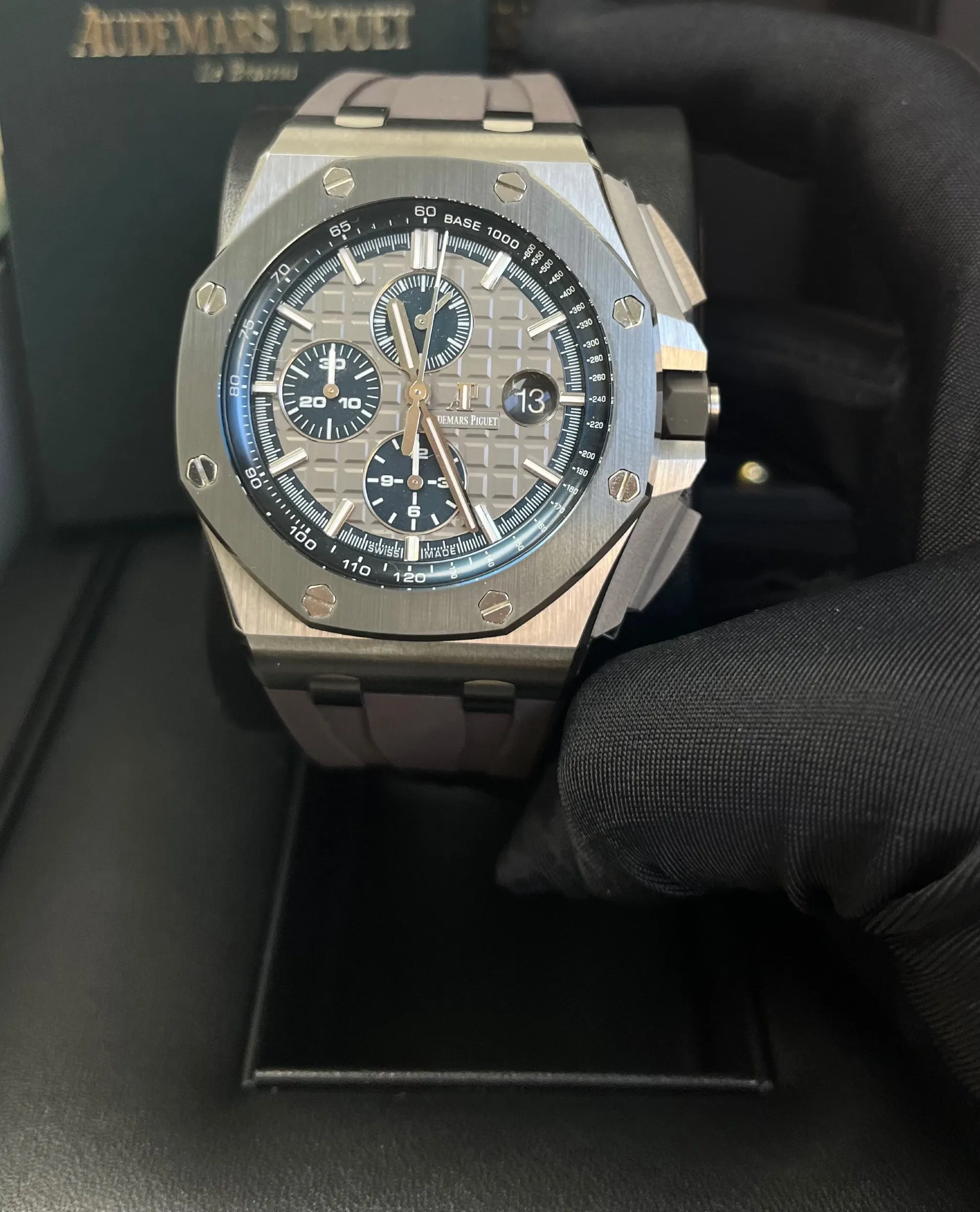 Premium Audemars Piguet Royal Oak Offshore Chronograph Watch, Model 26400IO.OO.A004CA.02
