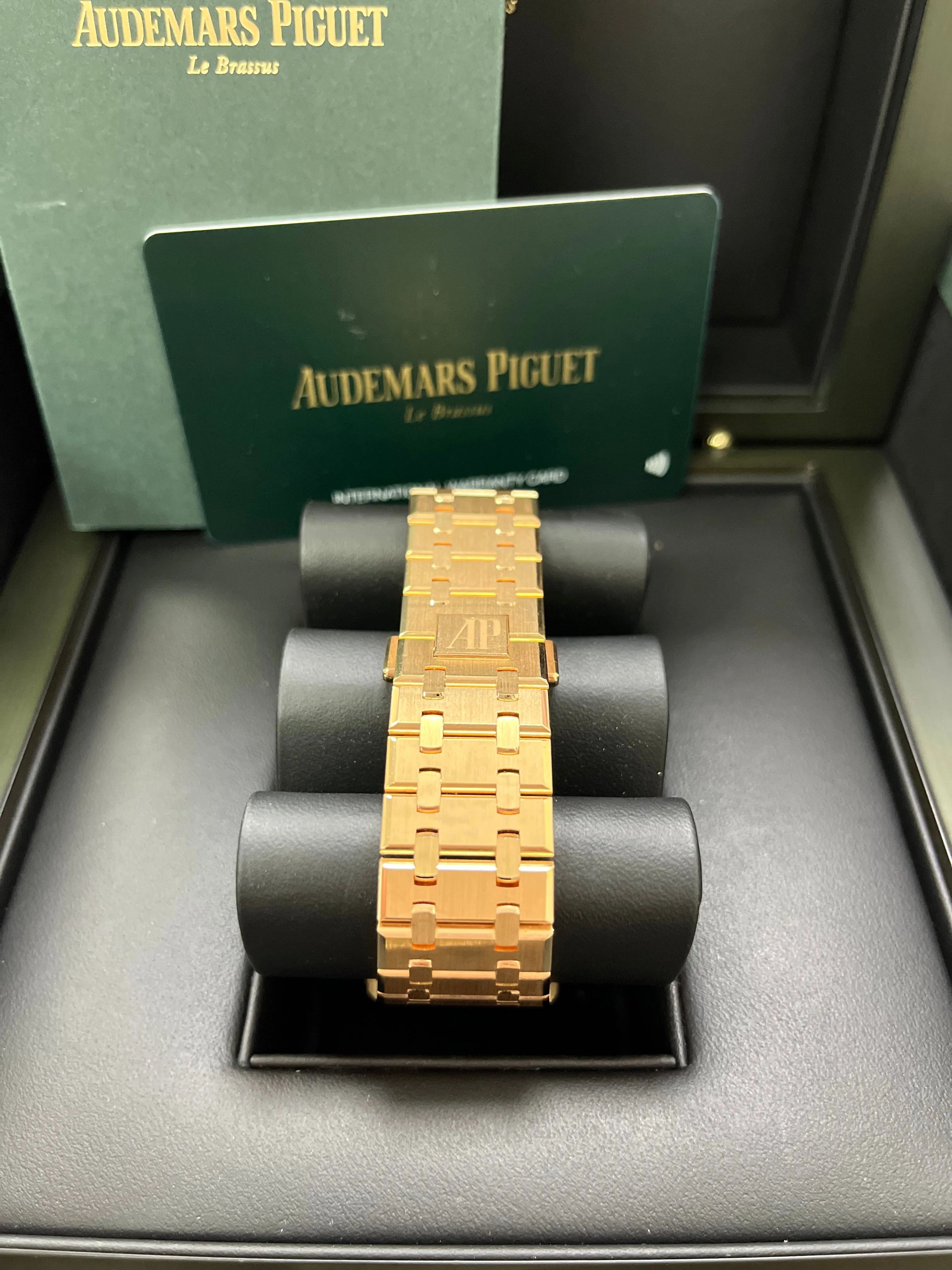 Audemars Piguet Royal Oak Selfwinding Chronograph | Ref#26331OR.OO.D821CR.01 | Rose Gold with Chocolate Dial & Rose Gold Sub-Dials