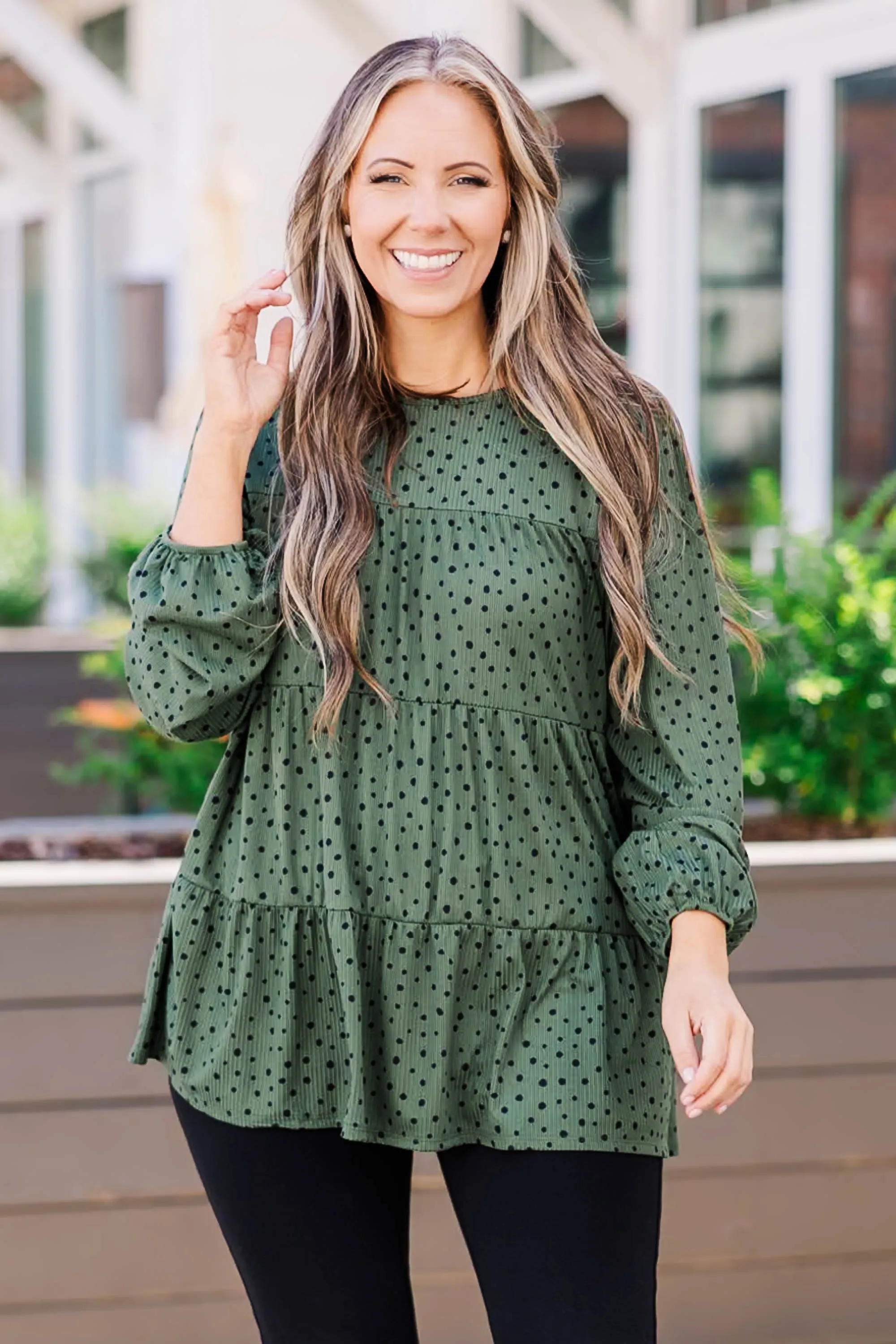 Because Of Me Top, Olive