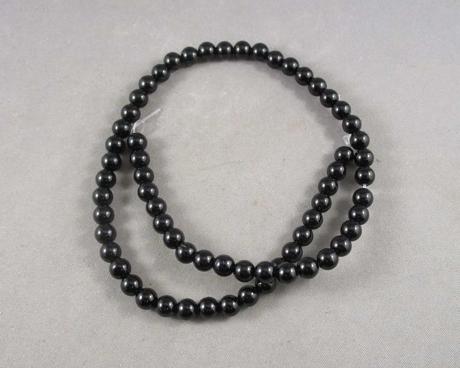 Black Onyx Beads Round Various Sizes