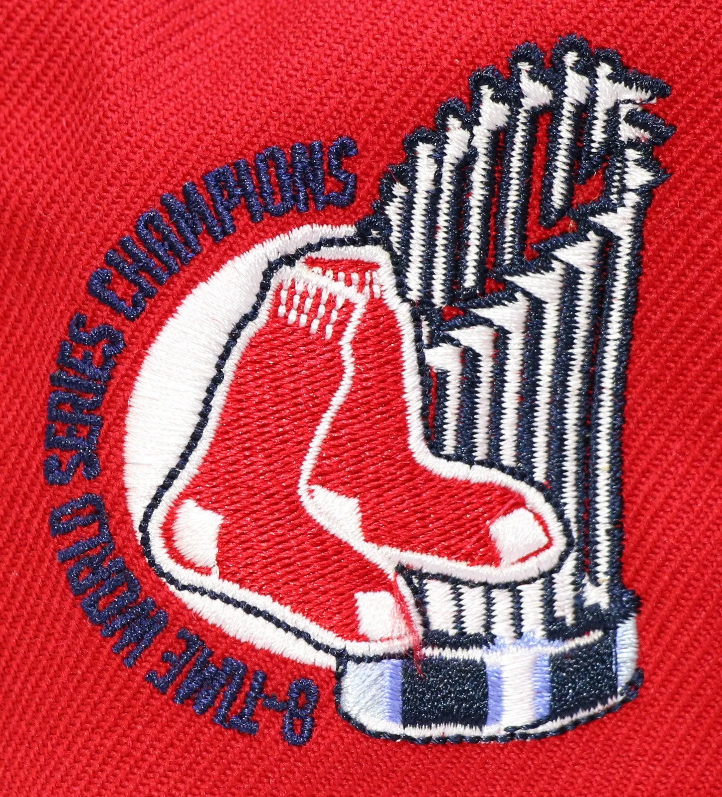 BOSTON REDSOX (8X CHAMPS) NEW ERA 59FIFTY FITTED