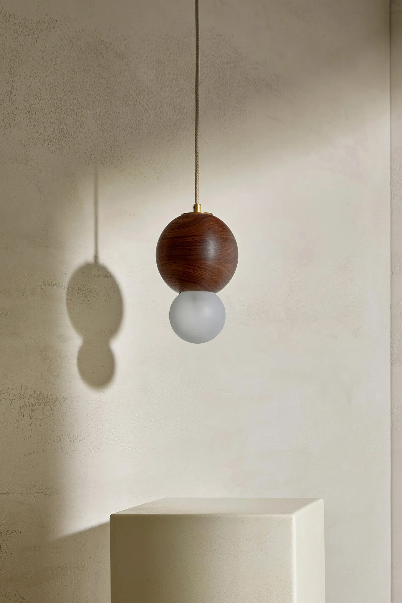 Bright Beads Sphere Pendant Light - Fabric