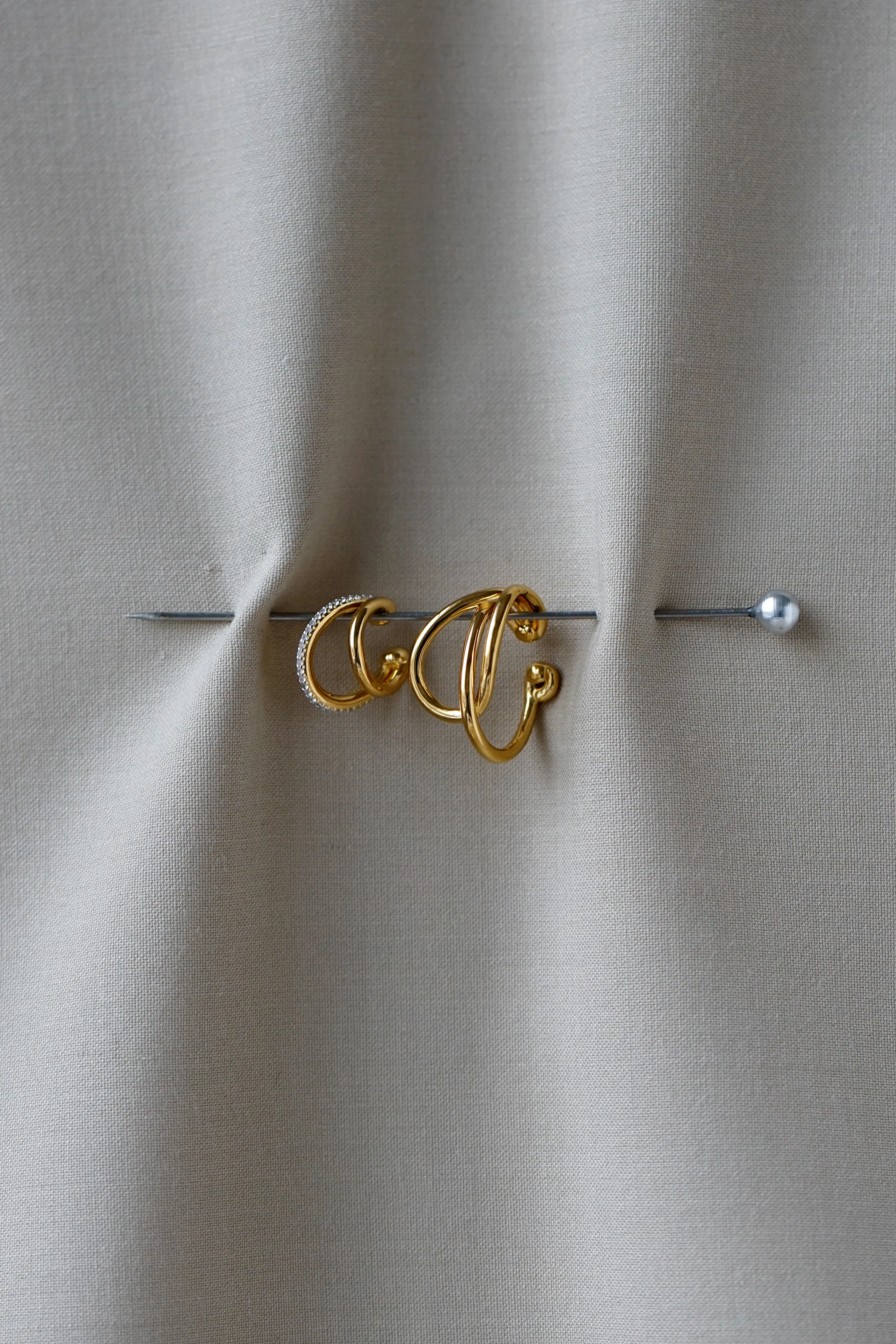 Camilla And Marc X Otiumberg Pavé Double Ear Cuff