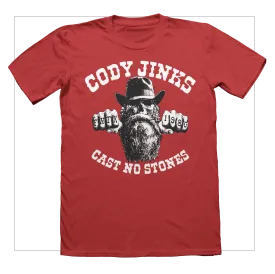Cast No Stones Red shirt