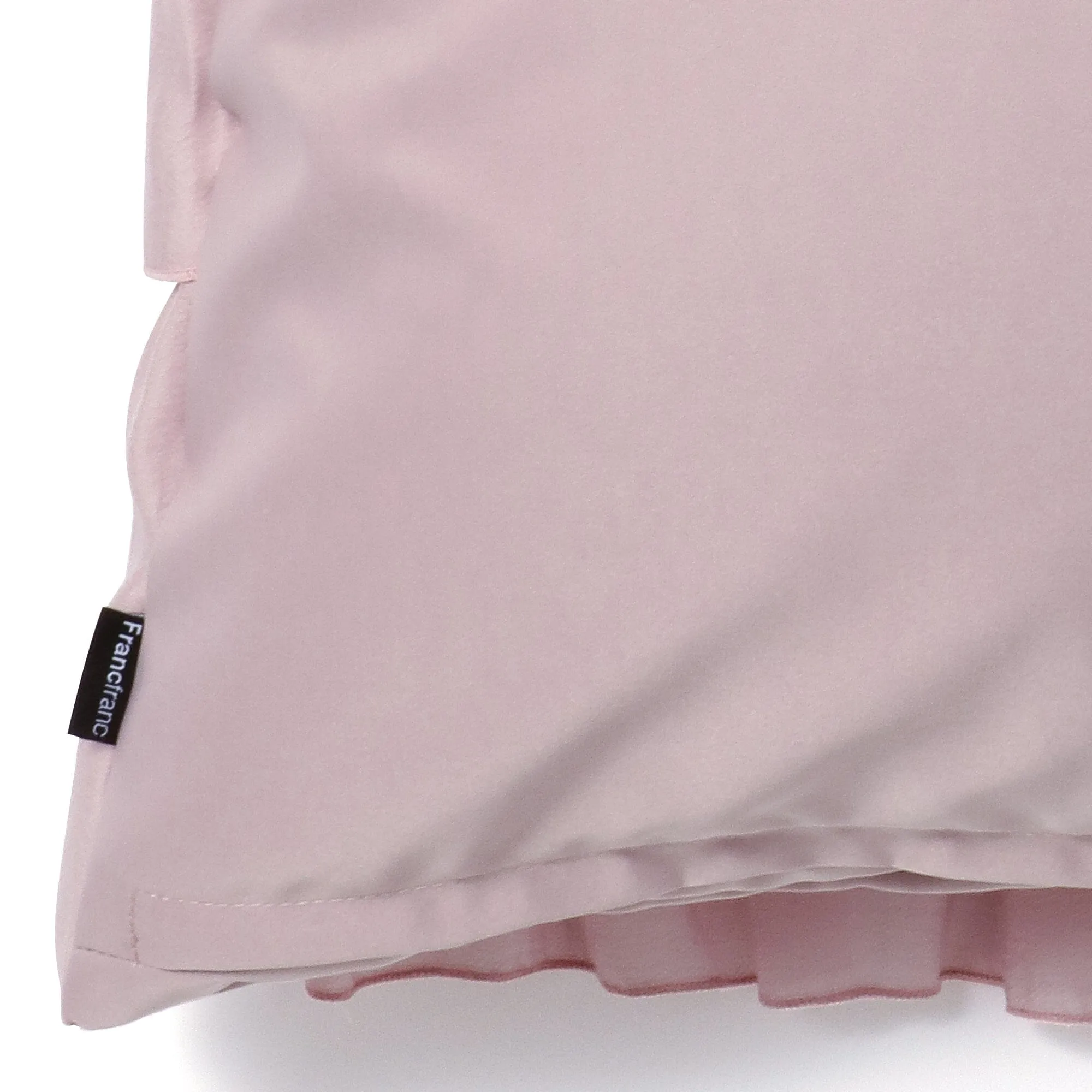 Chiffon Frill Cushion Cover 450 x 450  Pink