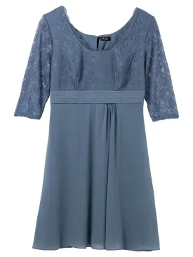 Cocktail dress SHEEGO, smoke blue