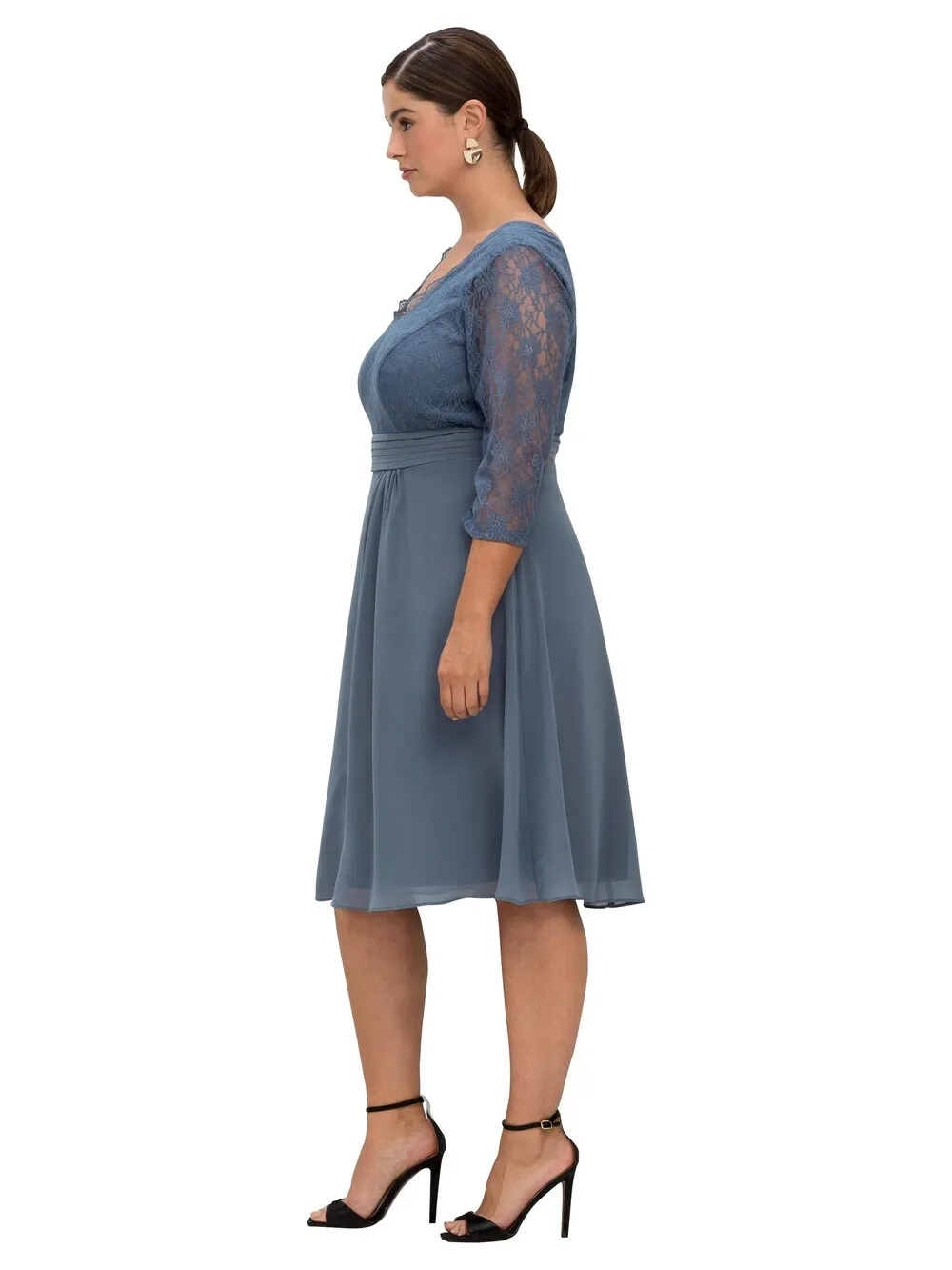 Cocktail dress SHEEGO, smoke blue