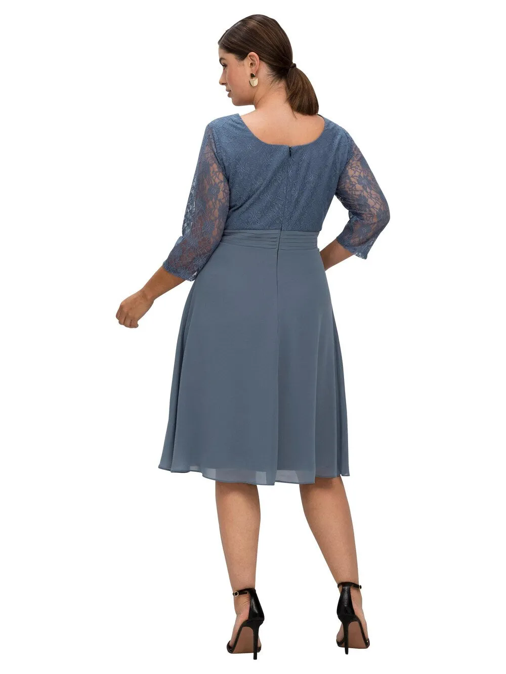 Cocktail dress SHEEGO, smoke blue