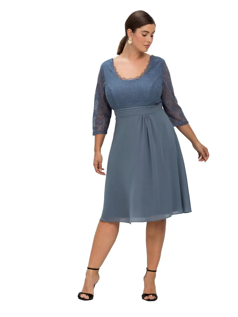 Cocktail dress SHEEGO, smoke blue