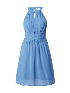 Cocktail dress Vila MILINA, blue smoke