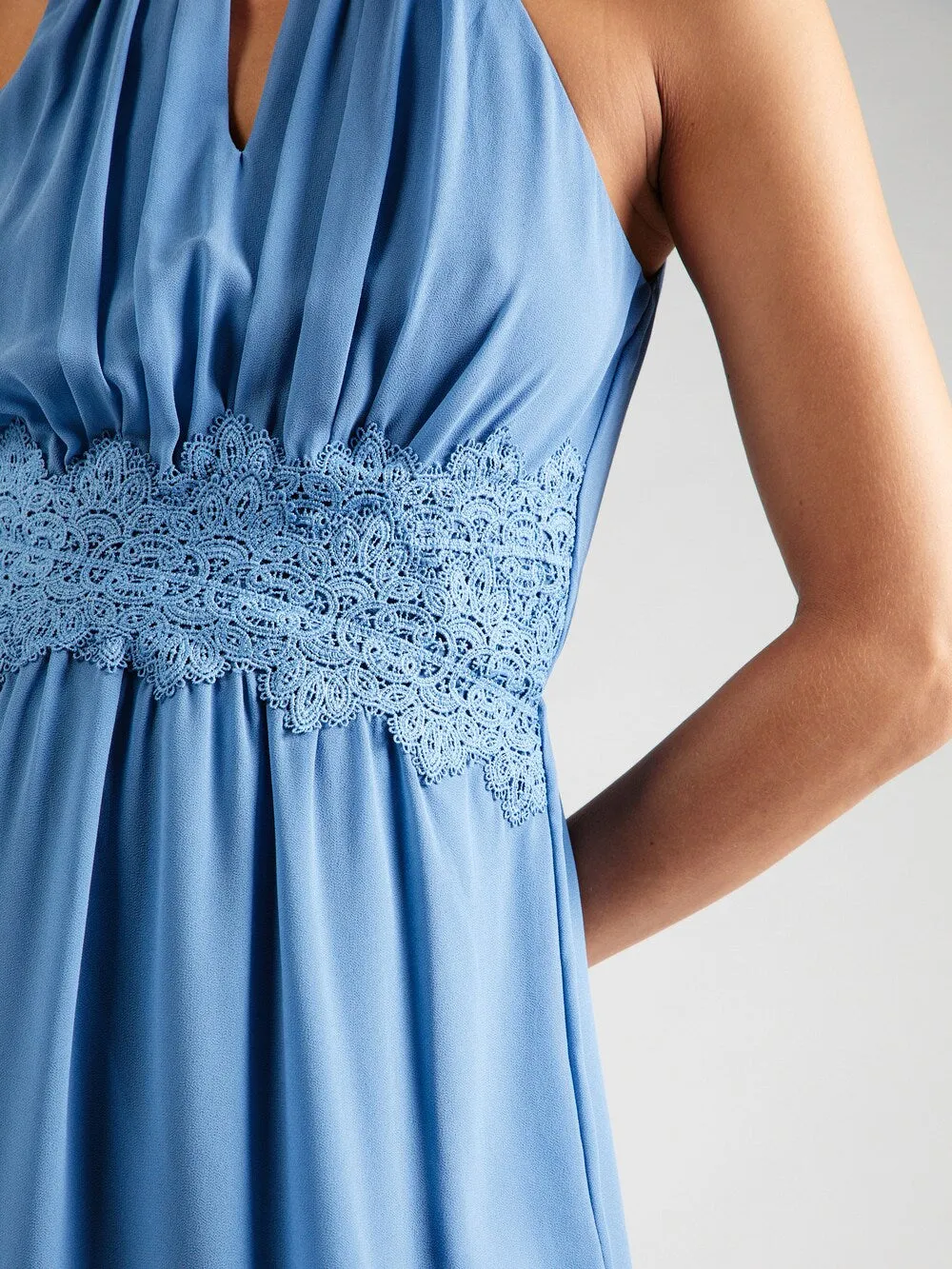 Cocktail dress Vila MILINA, blue smoke