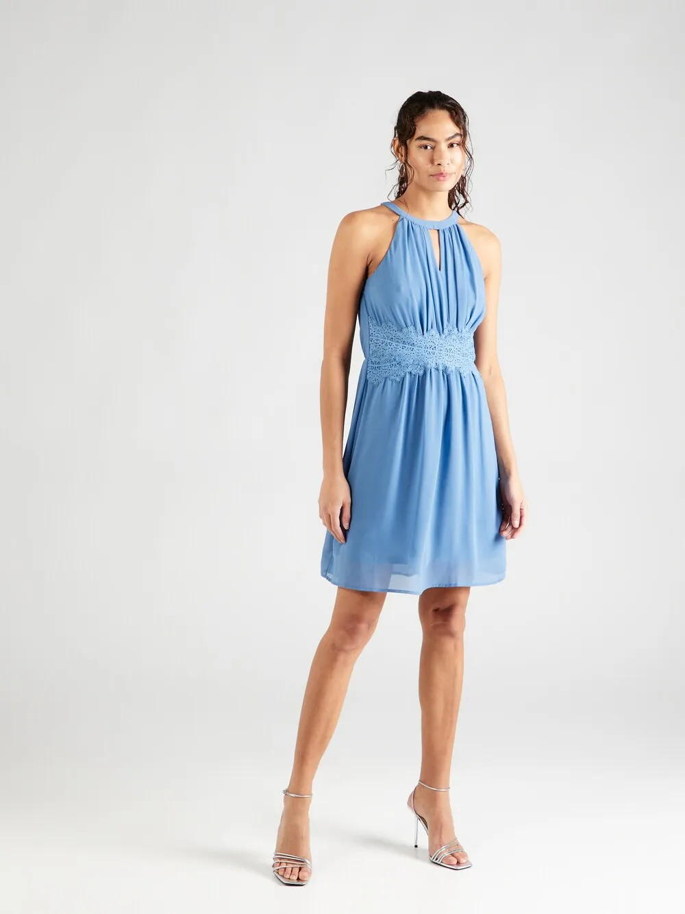 Cocktail dress Vila MILINA, blue smoke