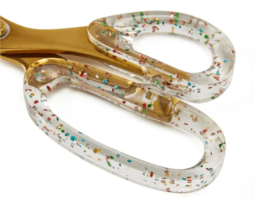 Confetti Party Acrylic Scissors