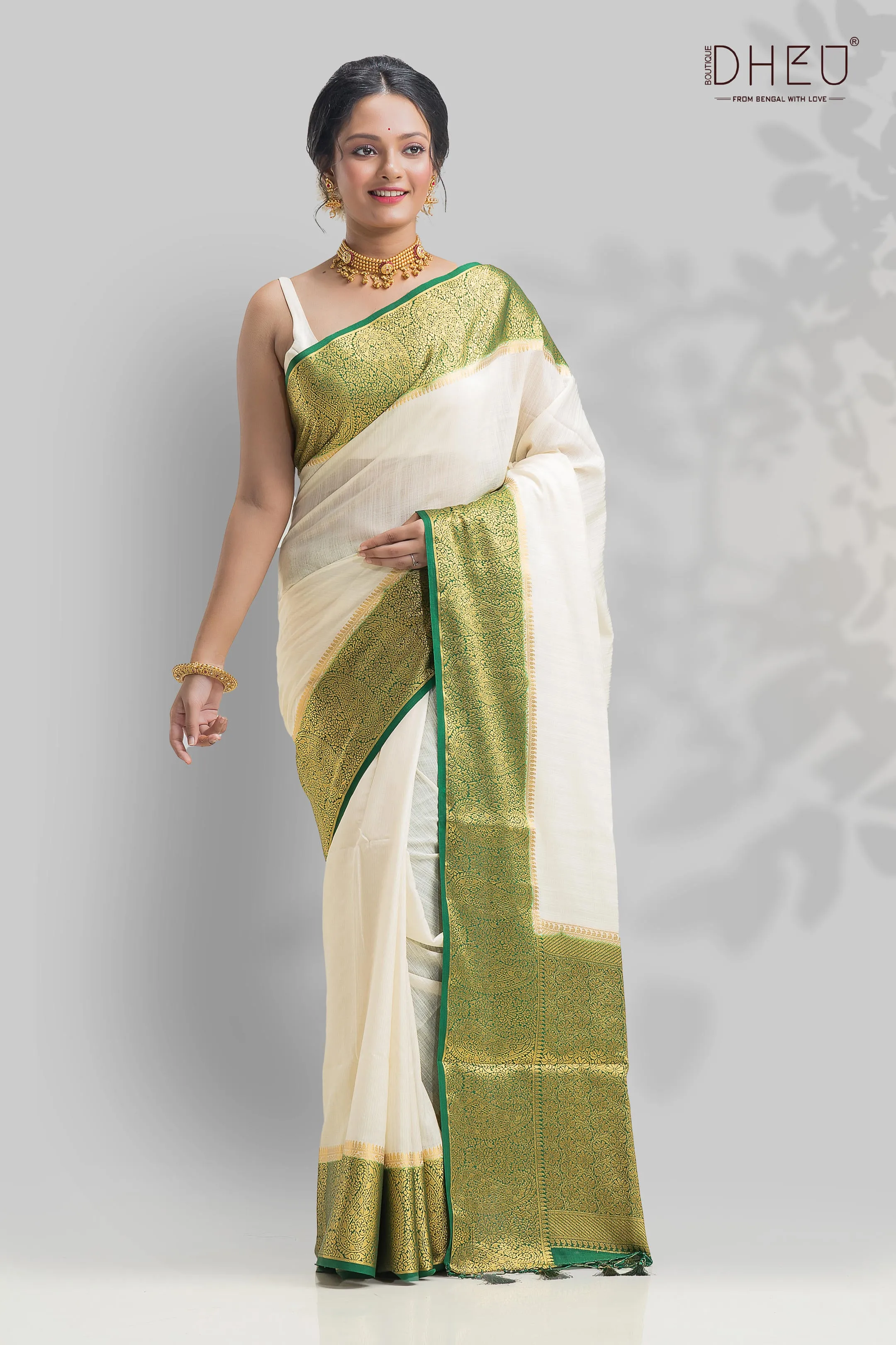 Designer Brocade Silk Saree