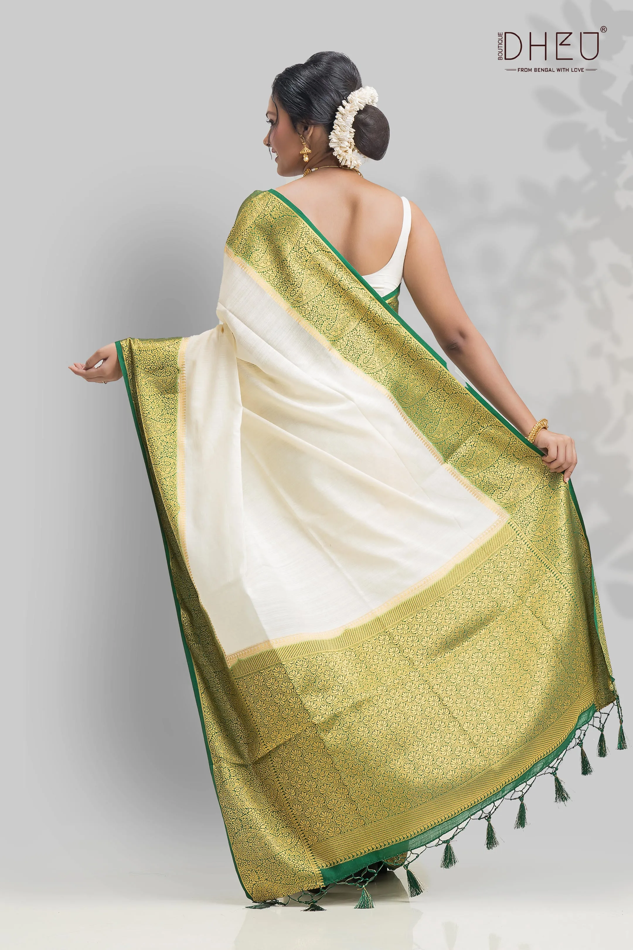 Designer Brocade Silk Saree