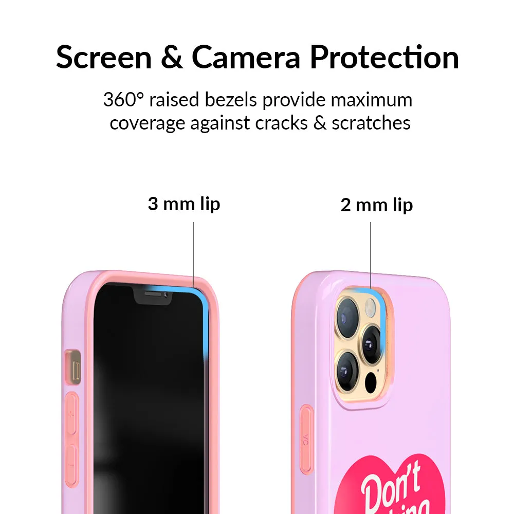 Don't F Touch Me iPhone Case