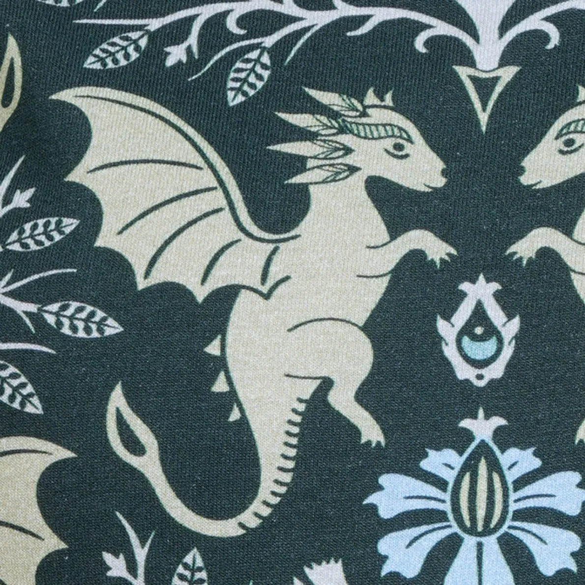 Dragons Damask Twirl Dress