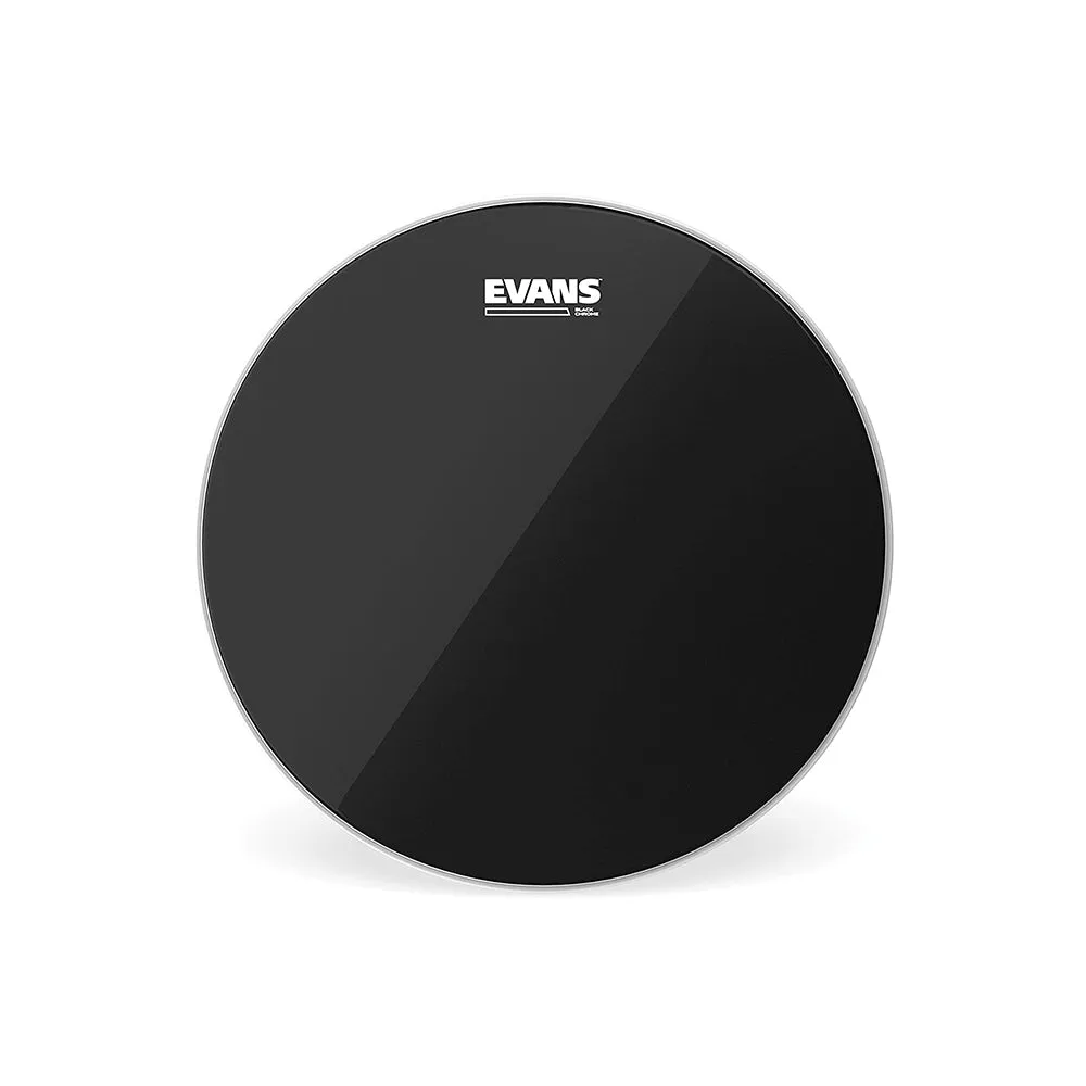 Evans Black Chrome Tom Batter Drum Head - 13 inch