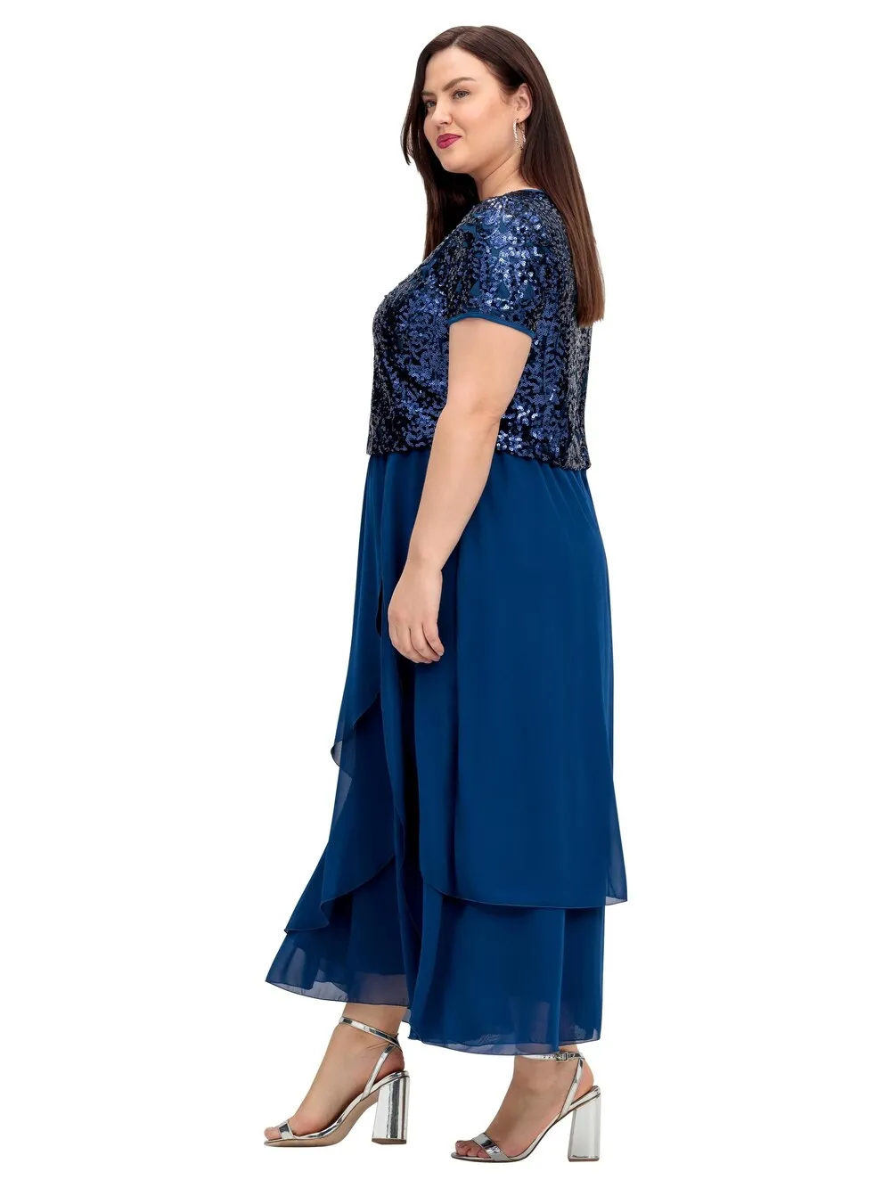 Evening dress SHEEGO, blue