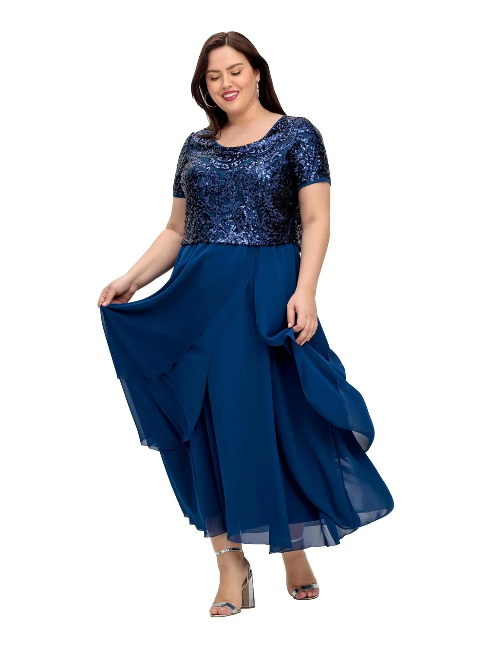 Evening dress SHEEGO, blue