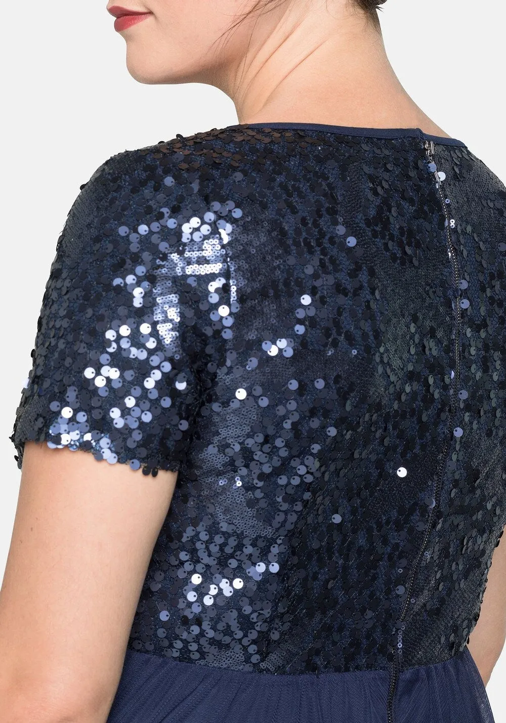 Evening dress SHEEGO, dark blue
