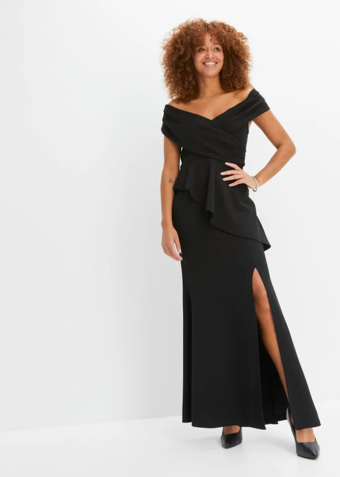 Evening maxi dress Bodyflirt Boutique, black