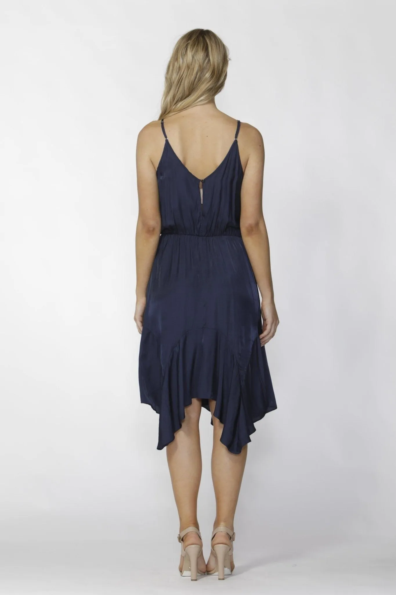 Fate   Becker Blooming Dress in Midnight Navy