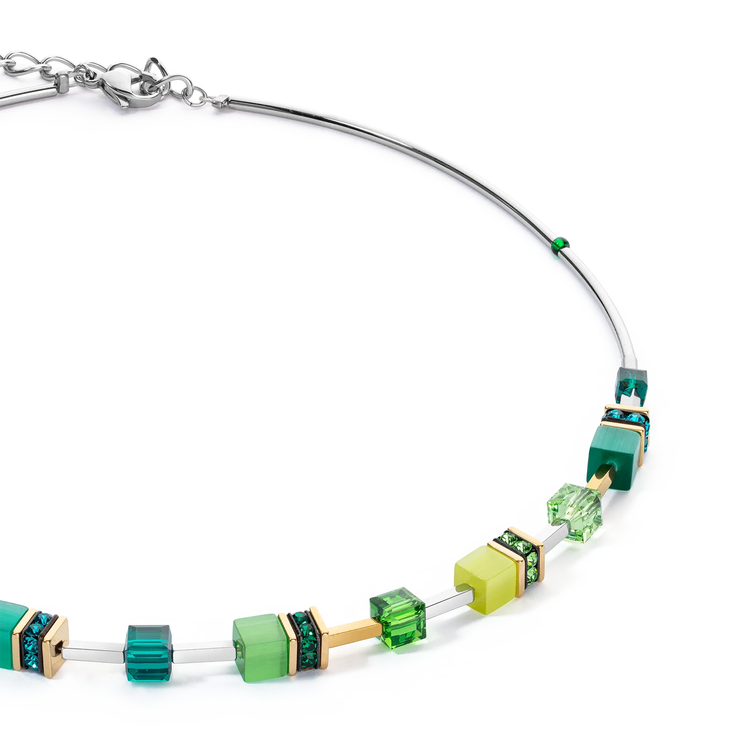 GeoCUBE® Iconic Lite Necklace Green
