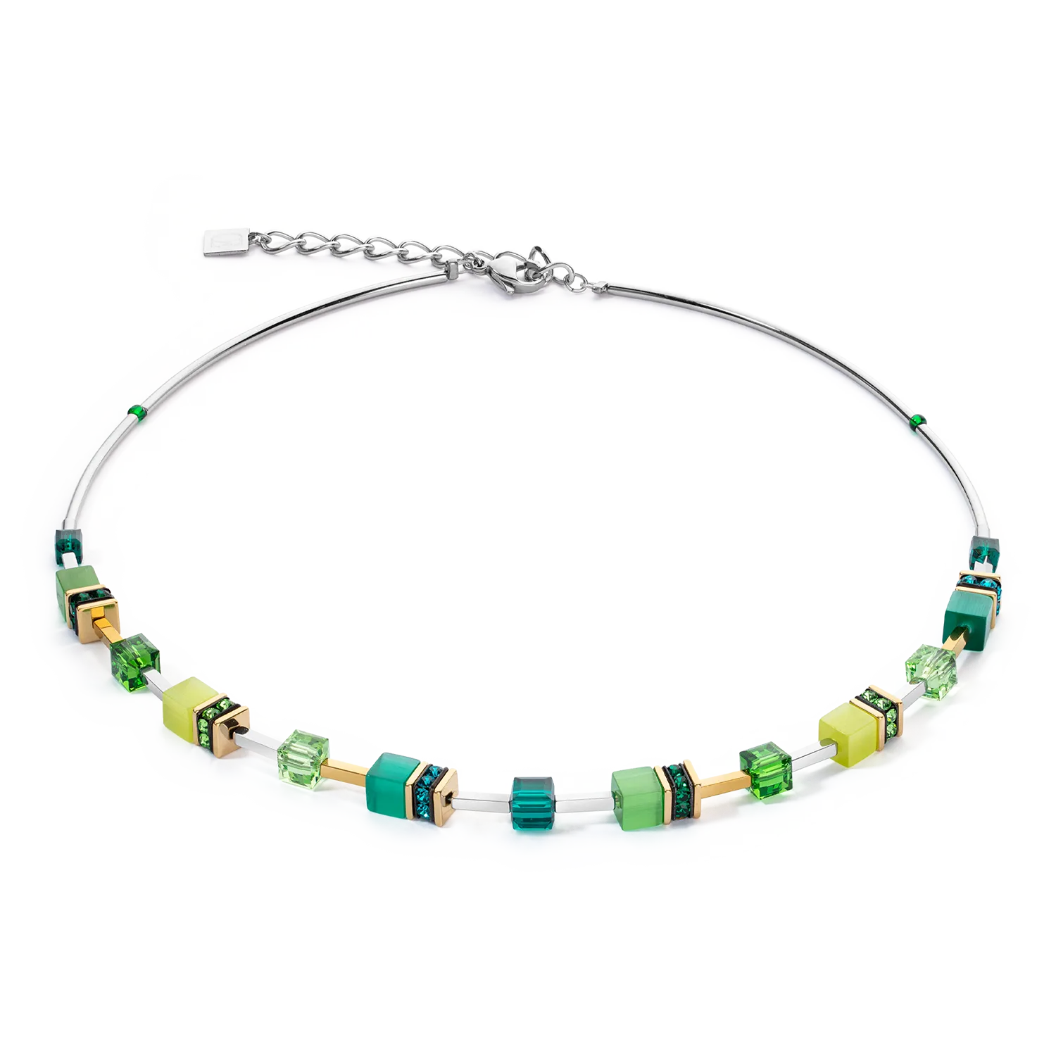 GeoCUBE® Iconic Lite Necklace Green