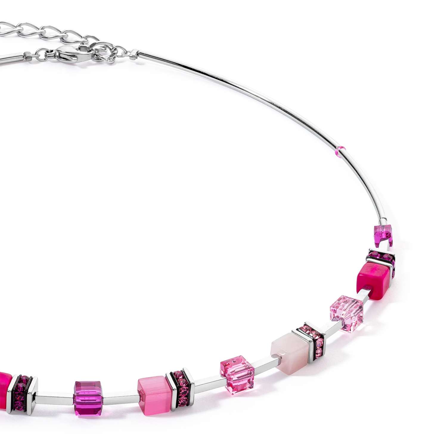 GeoCUBE® Iconic Lite Necklace magenta