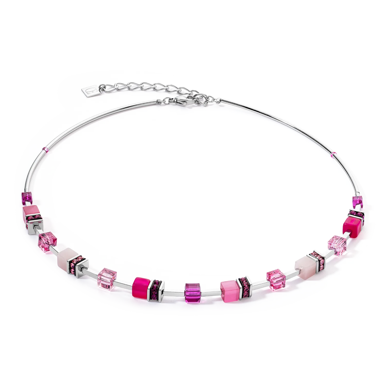 GeoCUBE® Iconic Lite Necklace magenta