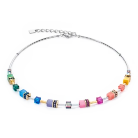 GeoCUBE® Iconic Lite Necklace Rainbow