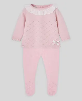 Glacier Pink Sweater Set