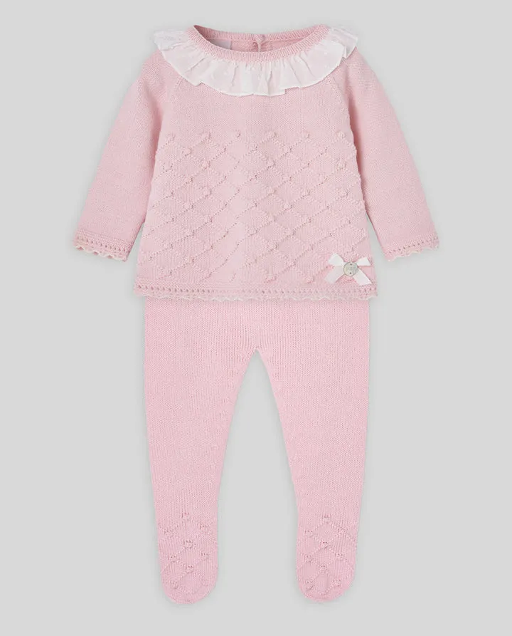 Glacier Pink Sweater Set