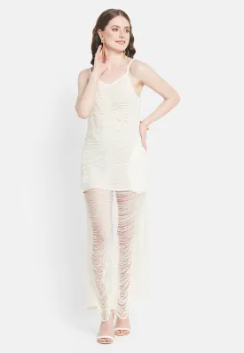 Glimmer White Dress