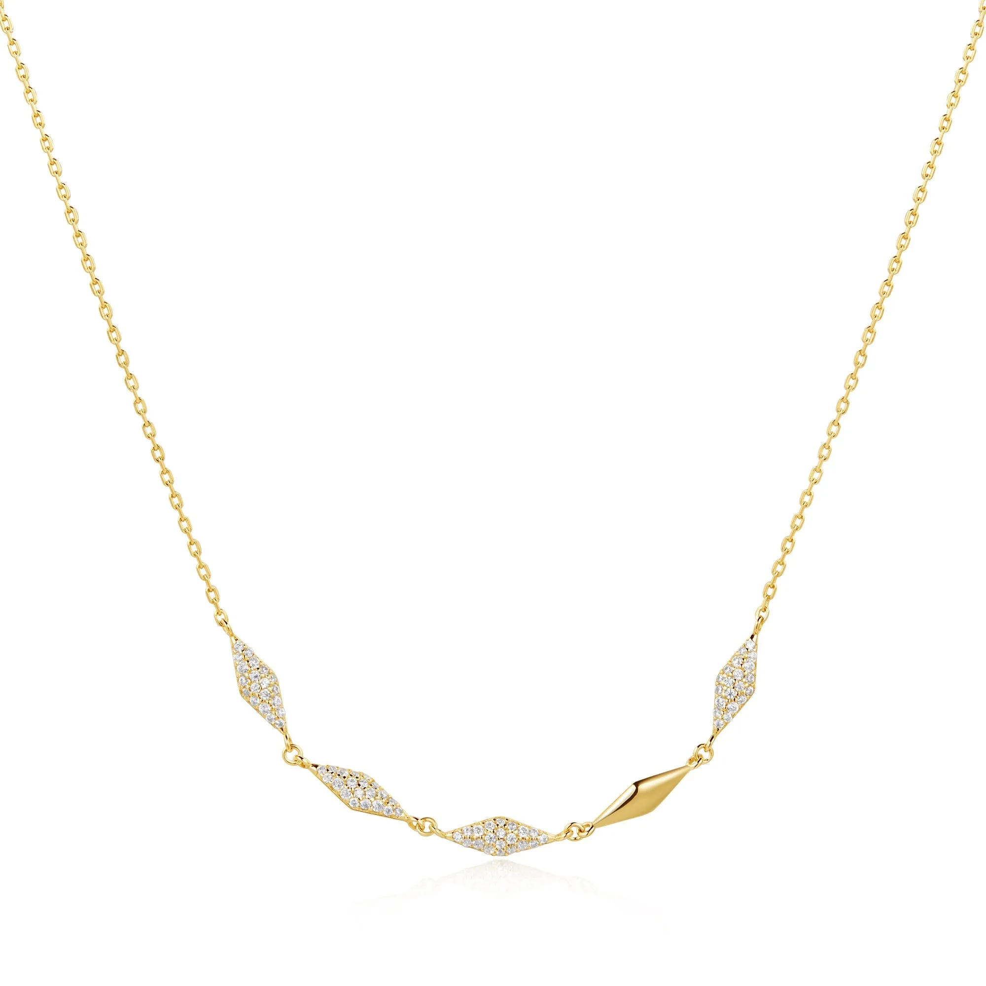 Gold Multi Sparkle Necklace