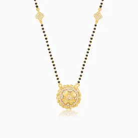Golden Fragrant Flower Mangalsutra