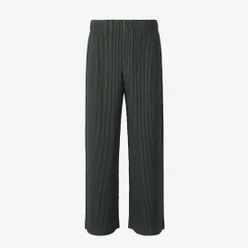Homme Plissé Issey Miyake Tailored Pleats Pants Dark Green