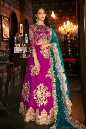 Imrozia Solas De Lune Luxury Chiffon Collection – I-101 Berry Glaze