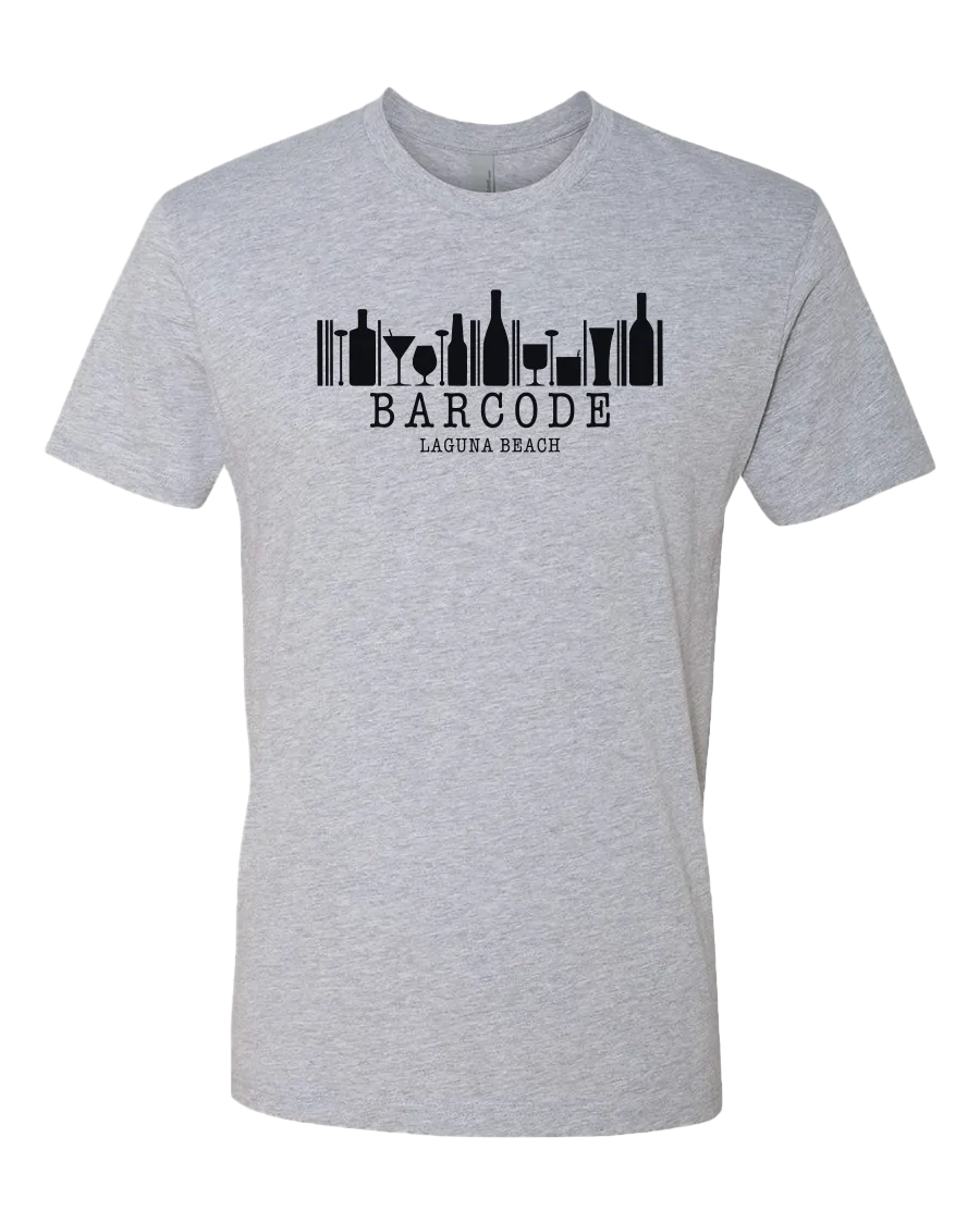 Laguna Beach Barcode - Heather Grey