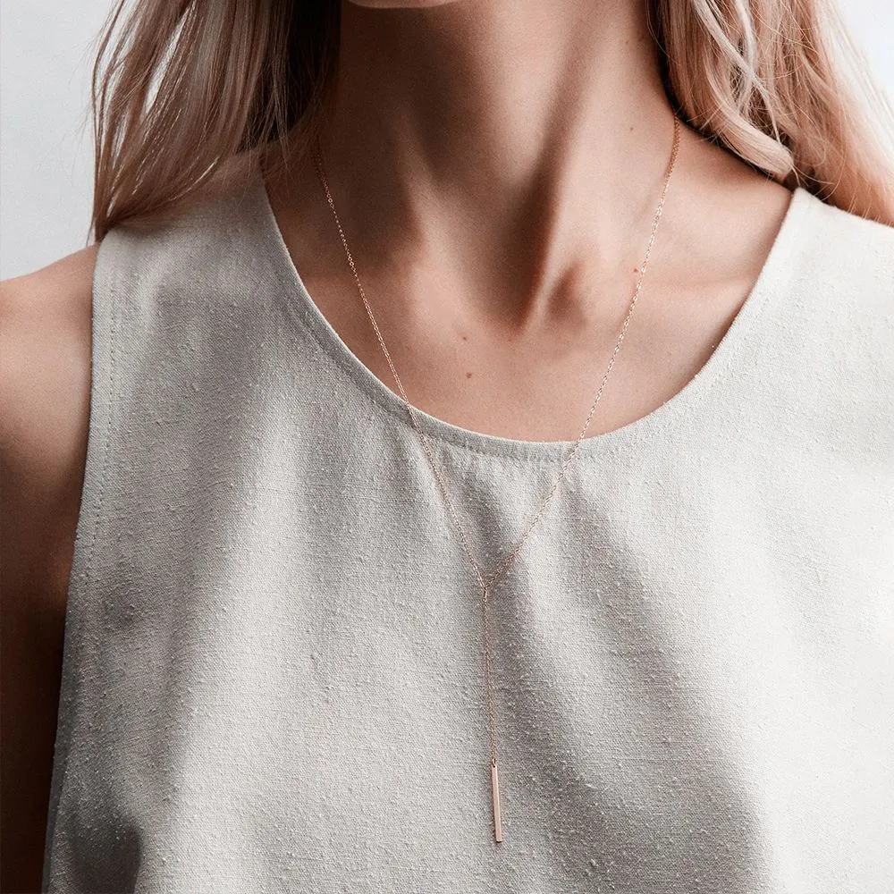 Lariat Chain Necklace