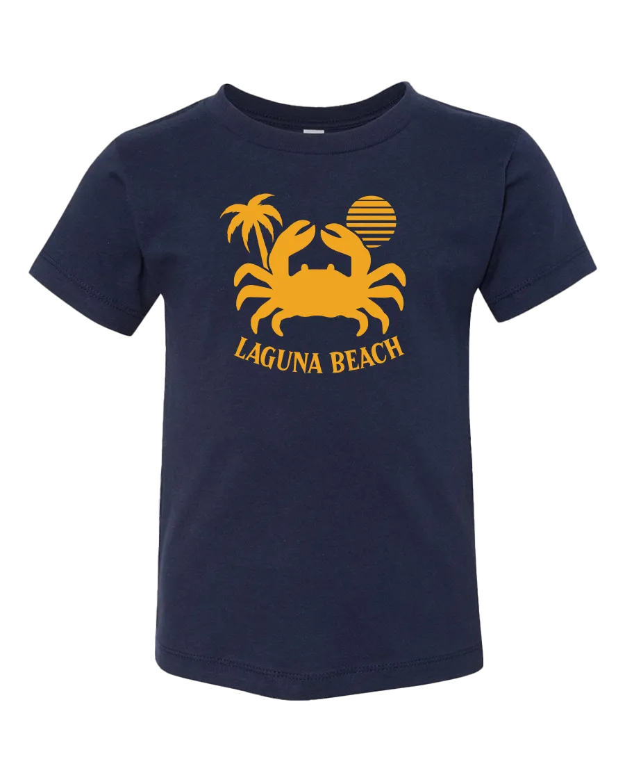 LB Crab Toddler Tee - Navy