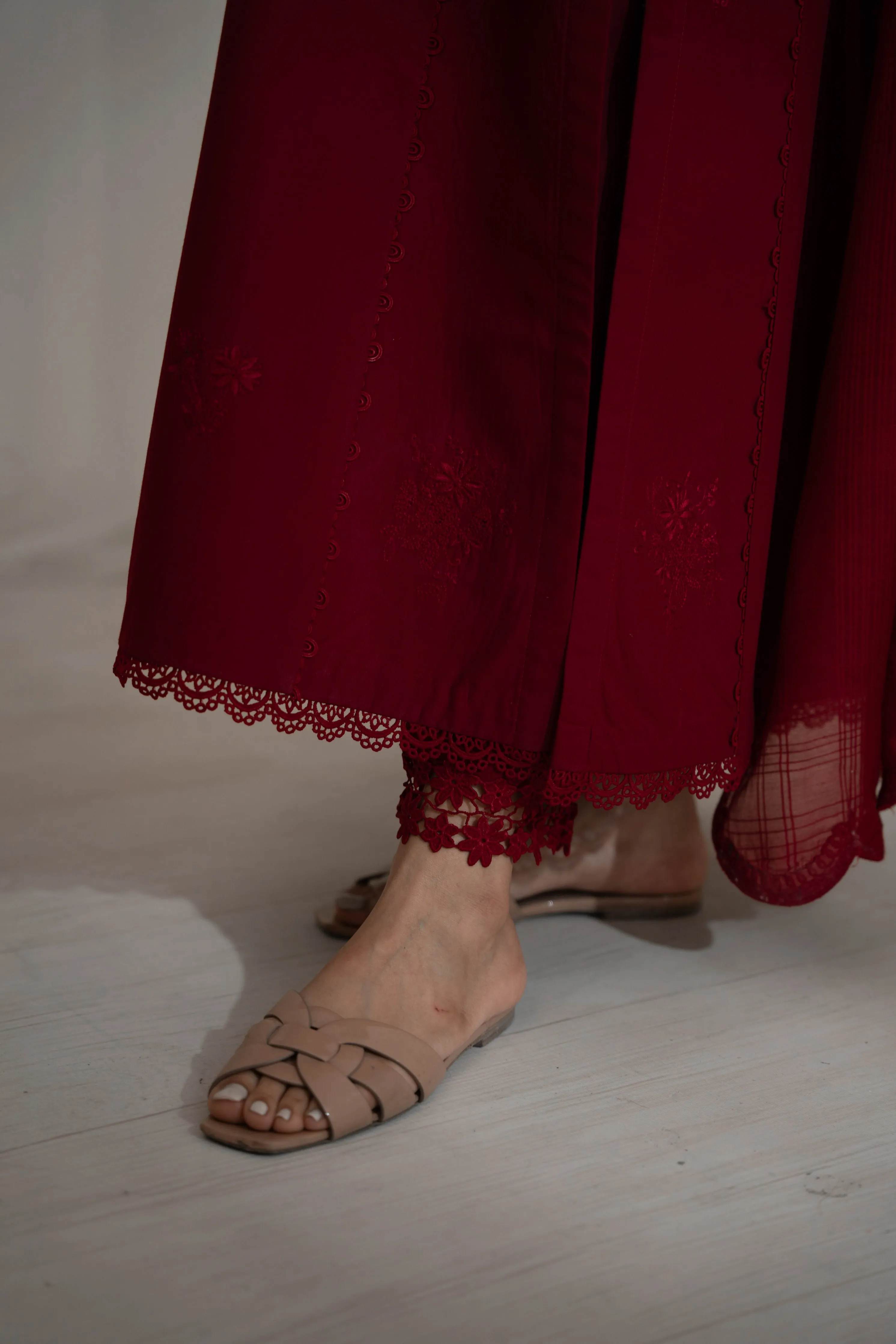 MAROON SET / EID PRET 2024 NPA3-24408
