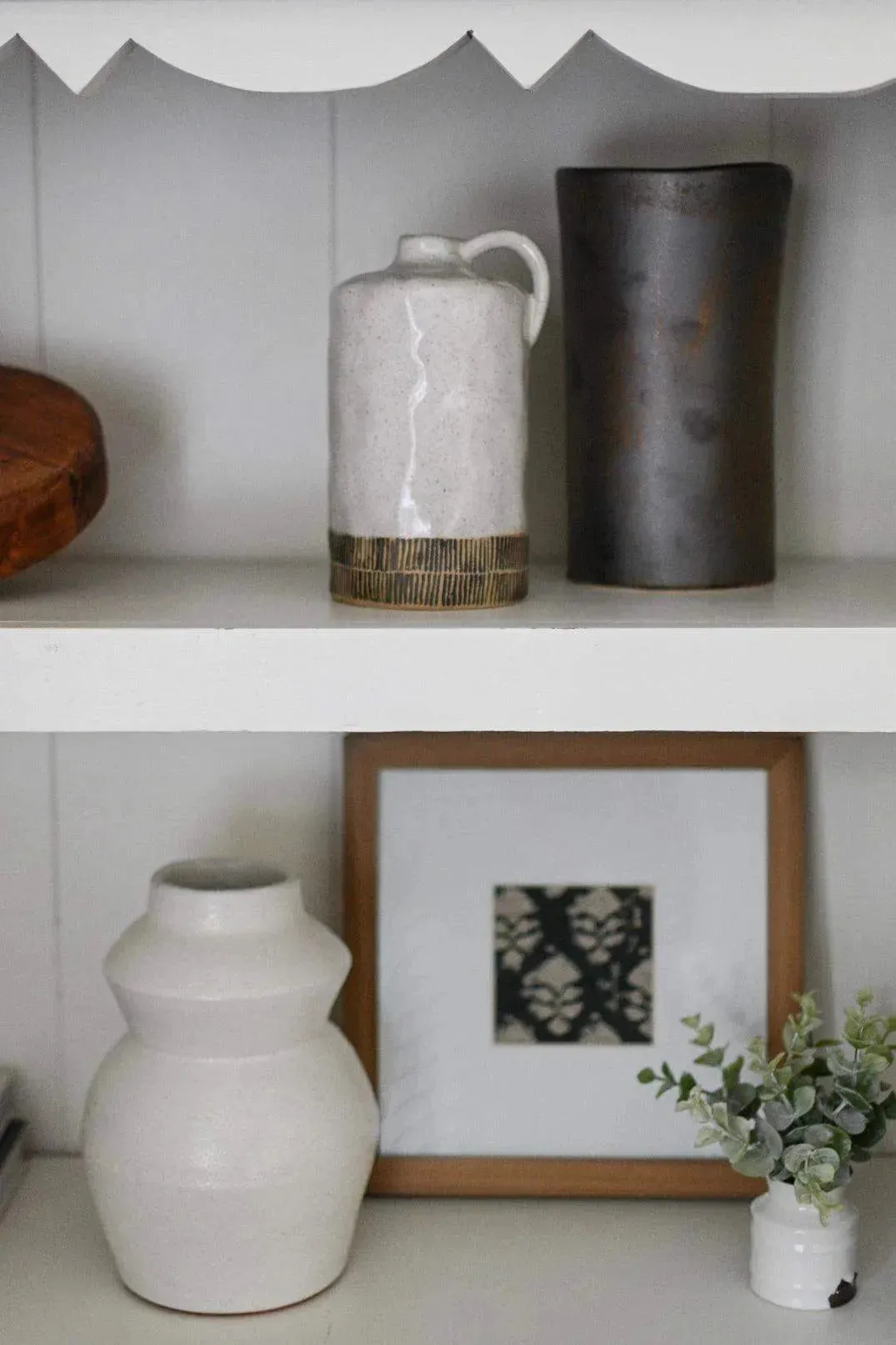 Modern White Vase