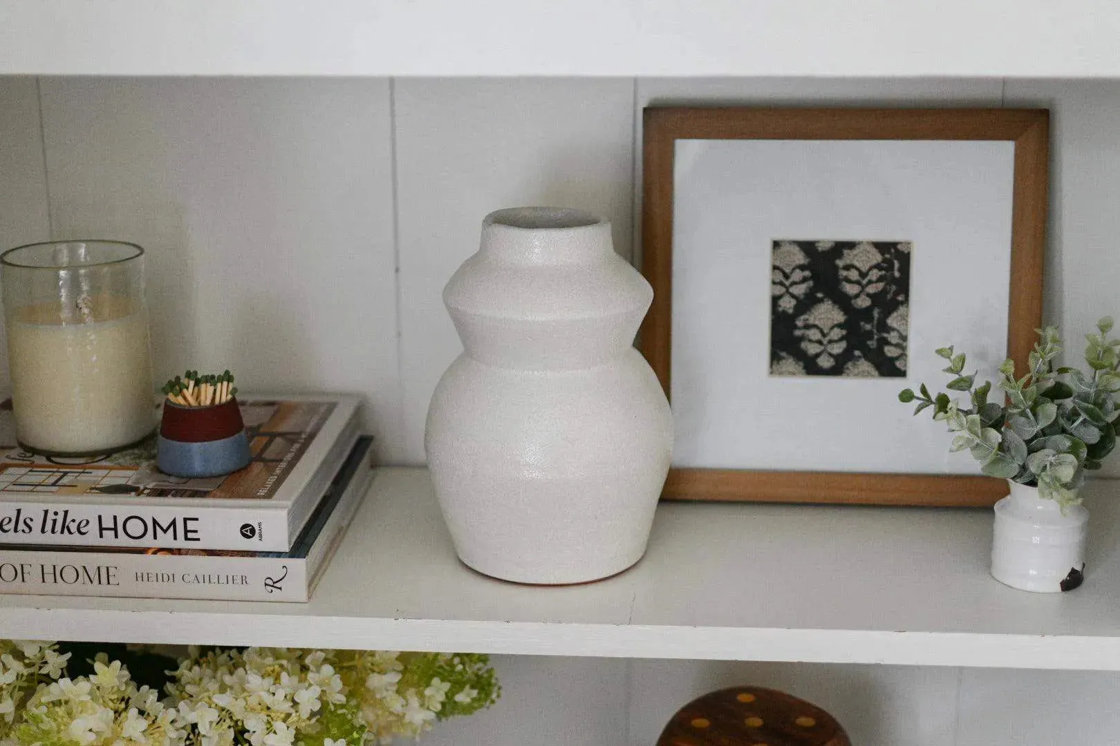 Modern White Vase